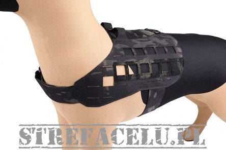 Dog Harness, Manufacturer : Raptor Tactical (USA), Model : K9 Zephyr MK1 Dog Harness, Color : Multicam Black