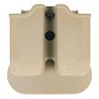 Double Magazine Pouch MP05 Sig P250/P227/HK USP/1911 .45ACP Tan - 2