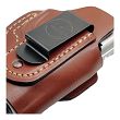 Leather Holster, Manufacturer : Falco Holsters (Slovakia), Type : 2in1 - IWB + OWB, Model : AM02-2328, Hand : Right, Color : Brown - 3