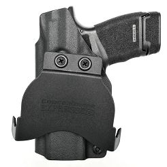 Kabura zewnętrzna prawa do pistoletu Stoeger STR-9 / STR-40, RH OWB kydex, kolor: czarny