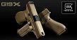 Pistolet Glock 19 X Coyote kal. 9x19mm - 3