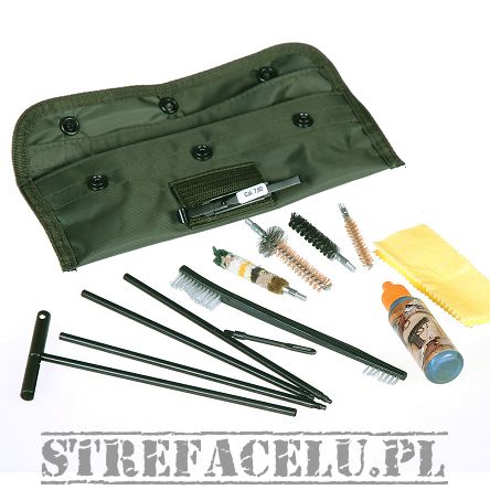 Wycior długi w futerale do AK, AR 7,62mm + olej, szczoteczki - SC-TR/M_7,62