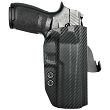 OWB Holster, Compatibility : Sig Sauer P320 Full Size, Manufacturer : Concealment Express, Material : Kydex, For Persons : Right Handed, Finish : Carbon - 2