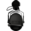 Headphones With Active Noise Canceling, Manufacturer : Sordin (Sweden), Model : Supreme MIL AUX & Helmet Mount ARC Rail, Color : Black - 72308-04-S - 2