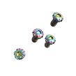 Śruby okładzin BUL 1911 kpl. 4 szt. - Grip Screw Titanium Rainbow #10107 - 2