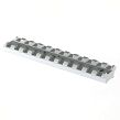 Szyna Picatinny do Rugera MkIV/III aluminiowa srebrna - 2