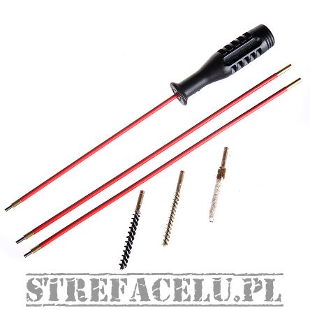 Wycior karabinowy 3-częściowy kal. 4,5mm plus 3 szczoteczki - folia - SC-75_4,5