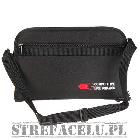 Black belt pouch for a pistol - CED#1200 Bag (holster disign) Black