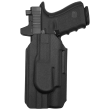 Kabura wew. LUX do pistoletu z latarką Surefire X300U, IWB kydex tucable, kolor: czarny - 2