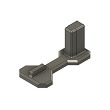 Magnetic gun holder - PISTOLSTAND - Khaki - 3