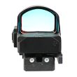 Meprolight MicroRDS Red Dot Micro Sight with Quick Detach Adaptor and Backup Sights for S&W M&P - 4
