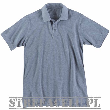 Men's Polo, Manufacturer : 5.11, Model : Professional Short Sleeve Polo, Color : Heather Gray