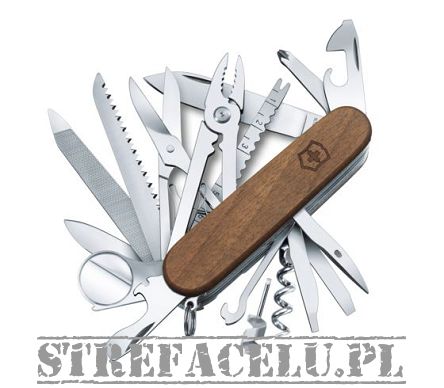 Victorinox Scyzoryk SwissChamp. 91mm. orzech