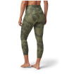 Women's Leggings, Manufacturer : 5.11, Model : PT-R Kaia Capri, Color : Ranger Green Camo - 3