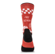 Socks, Manufacturer : 5.11, Model : Sock & Awe Pizza Delivery Sock, Color : Red - 3
