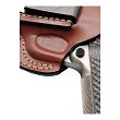 Leather Holster, Manufacturer : Falco Holsters (Slovakia), Type : 2in1 - IWB + OWB, Model : AM02-2332, Hand : Left, Color : Brown - 4