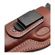 Leather Holster, Manufacturer : Falco Holsters (Slovakia), Type : 2in1 - IWB + OWB, Model : AM02-2332, Hand : Left, Color : Brown - 3