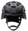 MICH Ballistic Helmet with ARC rails and M Black - Protection Group DK - 418B - MICH-BLACK-M - 2