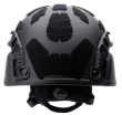 MICH Ballistic Helmet with ARC rails and M Black - Protection Group DK - 418B - MICH-BLACK-M - 3