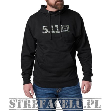 Bluza męska 5.11, TOPO LEGACY HOODIE, kolor : Czarny