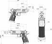 Pistolet Bul Armory SAS II TAC 4.25 COMP kal. 9x19, kolor: czarny - Optics Ready - 5