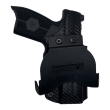 OWB Holster, Compatibility : IWI Masada Slim OR, Manufacturer : Concealment Express, Material : Kydex, For Persons : Left Handed, Finish : Carbon - 2