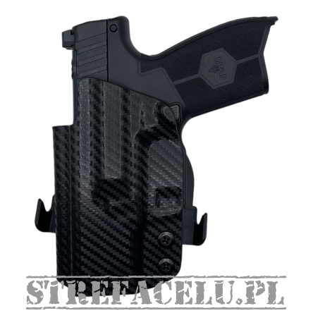 OWB Holster, Compatibility : IWI Masada Slim OR, Manufacturer : Concealment Express, Material : Kydex, For Persons : Left Handed, Finish : Carbon