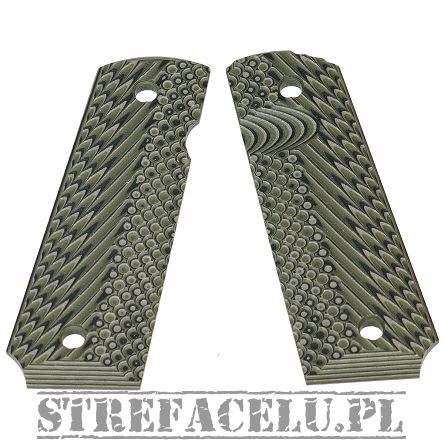 BUL 1911 GK1 Government Green G10 grips FS #30002