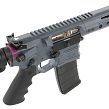 Rifle by Cobalt Kinetics, Model : B.A.M.F, Color : Blue-Black, Caliber : 5,56x45mm / .223REM - 6