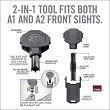 Klucz do regulacji muszki Front Sight Adjuster Pro - AR-15 A1 / A2 - AVARFSAPRO - Real Avid - 4