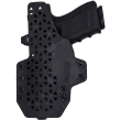 Kabura wewnętrzna prawa do pistoletu Glock 17/19/22/23/26/27/31/32/33/45, RH IWB kydex hybrid tucable, kolor: czarny - 2