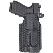 IWB Lux Holster, Compatibility : Streamlight TLR-1, Manufacturer : Concealment Express, Material : Kydex, For Persons : Right Handed, Finish : Carbon - 6