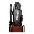 Leather Holster, Manufacturer : Falco Holsters (Slovakia), Type : 2in1 - IWB + OWB, Model : AM02-2331, Hand : Left, Color : Brown - 6