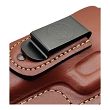 Leather Holster, Manufacturer : Falco Holsters (Slovakia), Type : 2in1 - IWB + OWB, Model : AM02-2331, Hand : Left, Color : Brown - 3