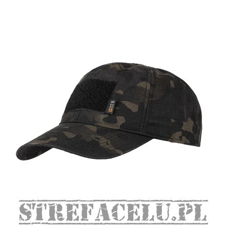 Czapka z daszkiem męska 5.11 FLAG BEARER CAP MC kolor: BLK MULTICAM