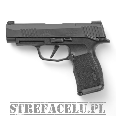 Manufacturer : Sig Sauer , Model : P365XL , Color : Black , Caliber : 9x19