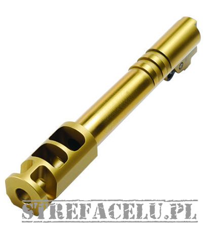 Lufa BUL 4.25`` One-Piece Compensated Barrel Ramped Gold Titanium Coating 9mm #40223