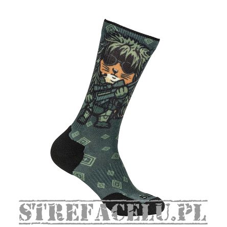 5.11 SOCK AND AWE SNIPER FOX; Color: MULTI