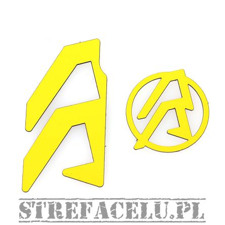 Stickers for holsters Alpha-X LH - Color Yellow, Alpha-X LH Color Inlays - Color Yellow :