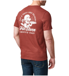 Men's T-shirt, Manufacturer : 5.11, Model : Free Delivery Tee, Color : Black
