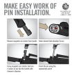 Zestaw narzędzi Armorer’s Master Hammer and Accu-Punch Standard Pin Punch Set - AVAMHAPS - Real Avid - 8