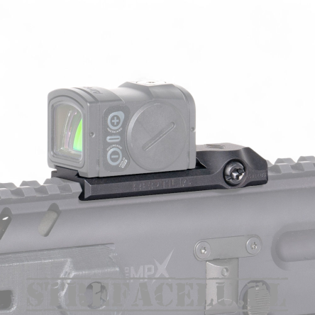 Niskoprofilowa szyna picatinny aluminiowa - REPTILIA Low Profile Mount - Czarna