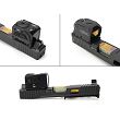 Sight Mounting Plate Strike RMR to ACRO Glock RMR Black Strike Industries SI-ACRO-RMR - 12