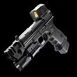 Sight Mounting Plate Strike RMR to ACRO Glock RMR Black Strike Industries SI-ACRO-RMR - 13