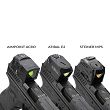 Sight Mounting Plate Strike RMR to ACRO Glock RMR Black Strike Industries SI-ACRO-RMR - 4