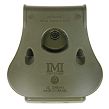Z2400 green Roto Paddle pouch for 1 magazine for AR15 / M16 / Galill IMI Defense - 4