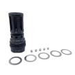 A2 Flash Hider - Adjustable, Manufacturer : Silent Steel (Finland), Model : A2 QD Adjustable Flash Hider 1/2 