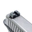 Glock Sights gen.5, Black rear sight & The front red fibre optic, Manufacturer : DTF - 3