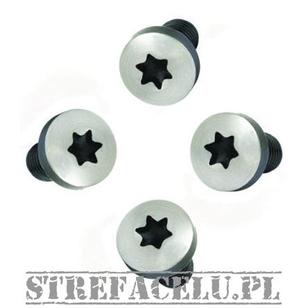 Grip Screw Stainless Steel Two Tone set (4 pcs) #10117