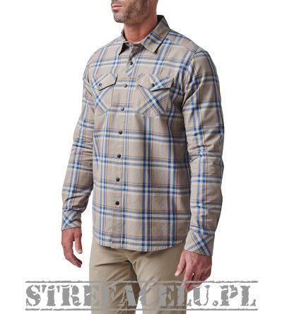 Koszula męska z długim rękawem 5.11 GUNNER PLAID L/S kolor: BDLNDS TN PL